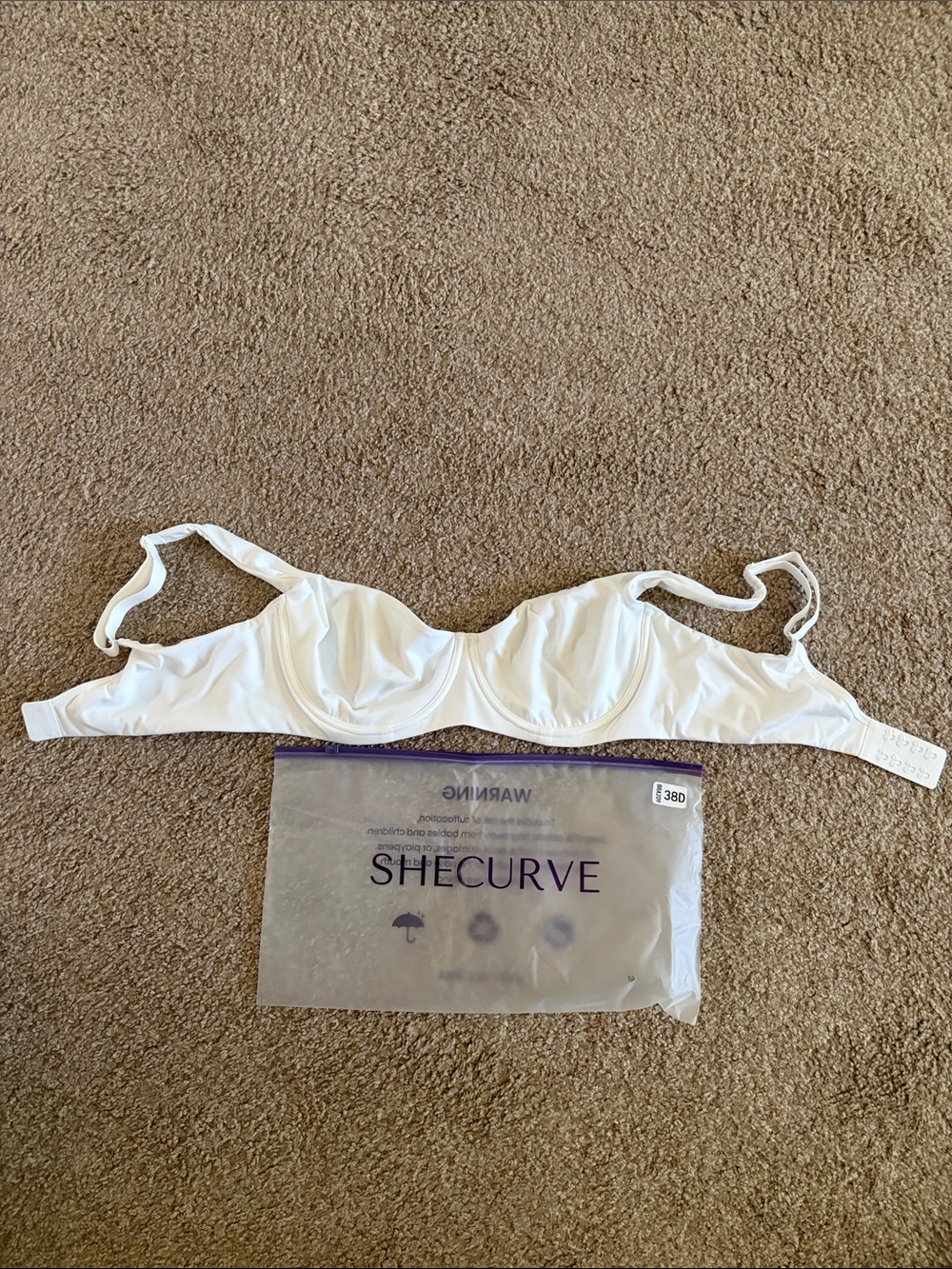 SheCurve White Underwire Bra - Supportive Everyday Comfort